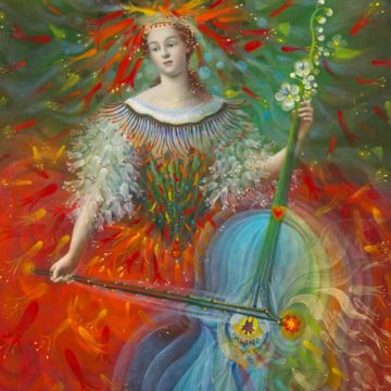 Pomegranate Anelia Pavlova The Musicians Boxed Notecards 20