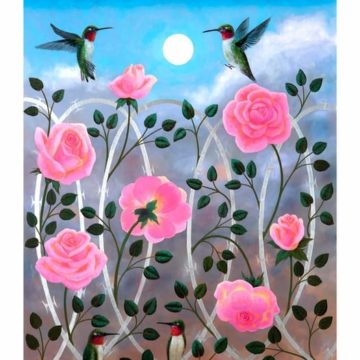 Pomegranate L C Armstrong Hummingbirds Boxed Notecards 10