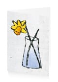 Daffodil Art Press Card