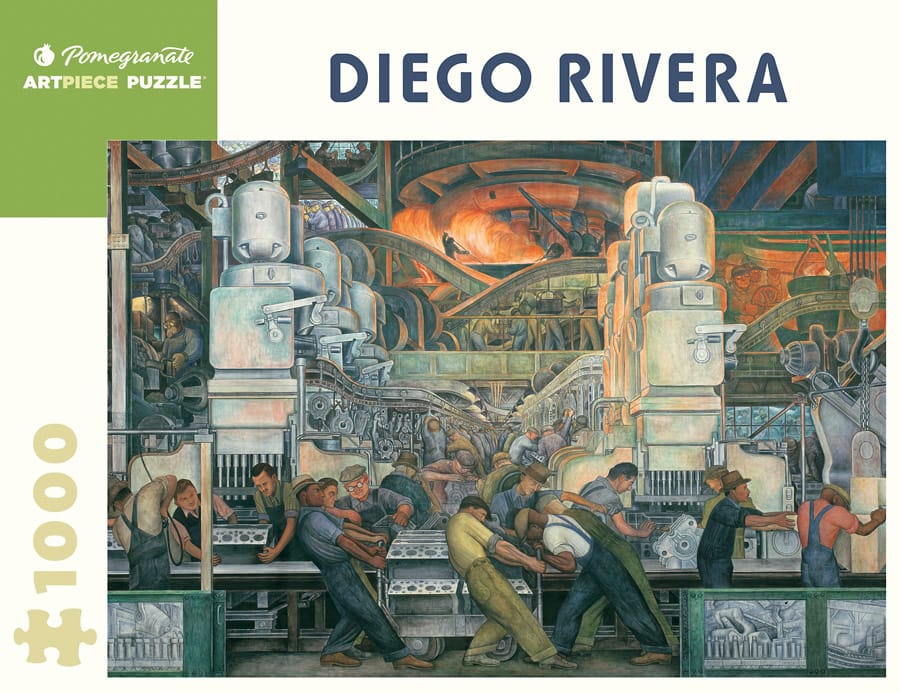 Diego Rivera Detroit Industry 1 000 Piece Jigsaw Puzzle