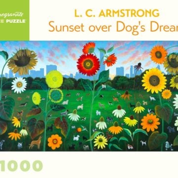 L C Armstrong Sunset Over Dog Rsquo S Dream 1000 Piece Jigsaw Puzzle