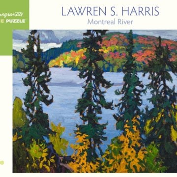 Lawren S Harris Montreal River 1000 Piece Jigsaw Puzzle