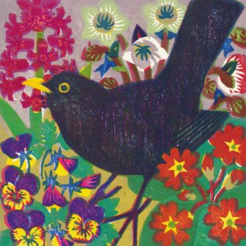 Mt 001 Spring Blackbird By Matthew Underwood