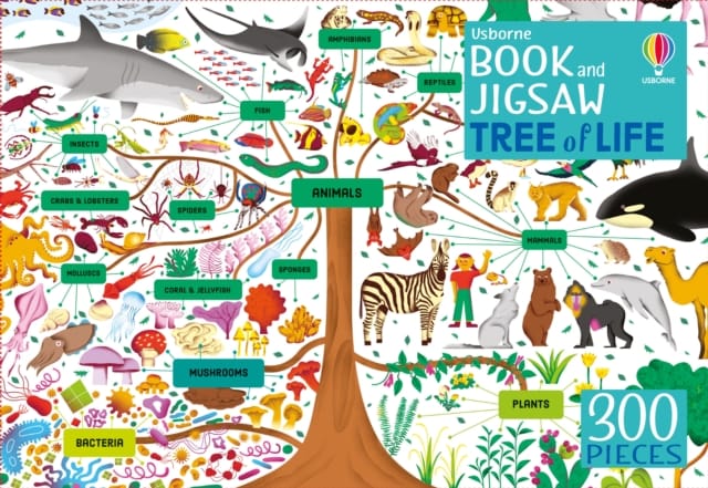 9781474992145 Tree Of Life Book Jigsaw Usborne