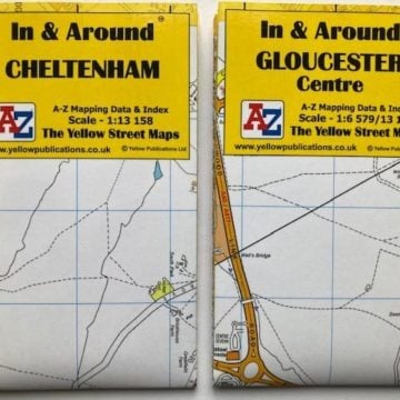 In And Around Cheltenham Gloucester Maps