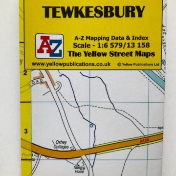 In And Around Tewkesbury Map