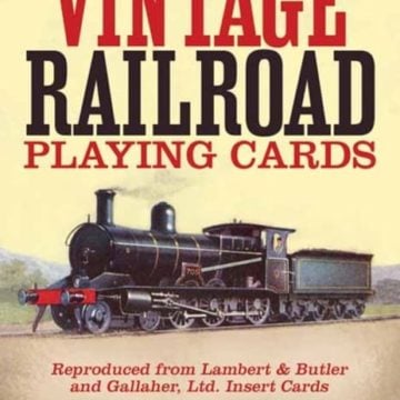 9781572816169 Vintage Railroad Playing Cards