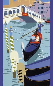 Venice Bookmark Pomegranate