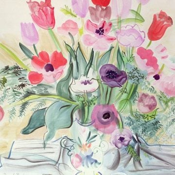 Sg358 Raoul Dufy Anemones 1942 Zoom