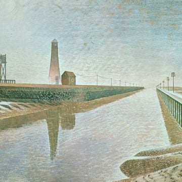 Sg412 Eric Ravilious Rye Harbour Zoom